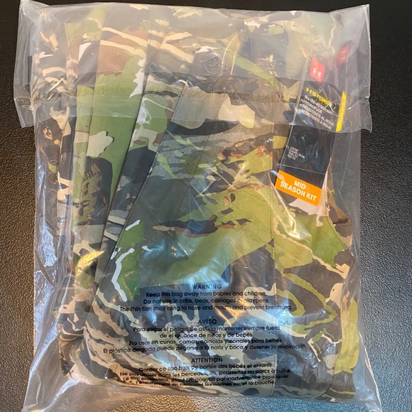 5XL - Under Armour Mens Grib Bib Camo Khaki Hunting Gree - Picture 5 of 7